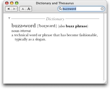 Buzzword